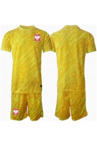 Polen Doelman Babytruitje Thuis tenue Kind EK 2024 Korte Mouw (+ Korte broeken)